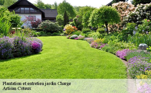 Plantation et entretien jardin  charge-37530 Artisan Coteux