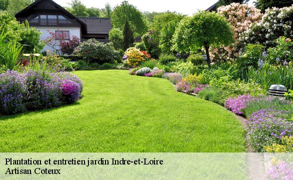 Plantation et entretien jardin 37 Indre-et-Loire  Artisan Coteux