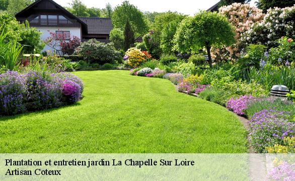 Plantation et entretien jardin la-chapelle-sur-loire-37140 Artisan Coteux