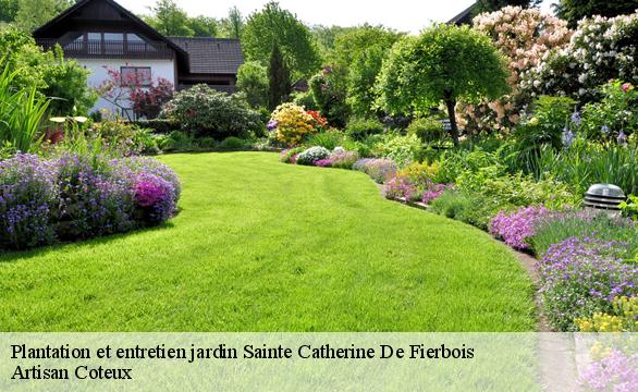 Plantation et entretien jardin sainte-catherine-de-fierbois-37800 Artisan Coteux