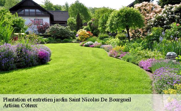 Plantation et entretien jardin saint-nicolas-de-bourgueil-37140 Artisan Coteux